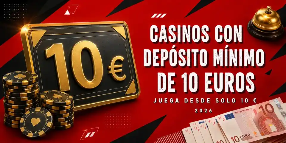 Casinos con depósito mínimo de 10 euros en España